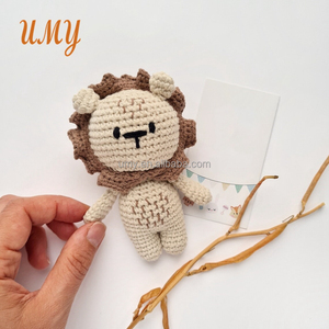 Amigurumi <span class=keywords><strong>Panda</strong></span> fatti a mano Animales Tejidos uncinetto leone peluche animali di peluche - Product Image 5
