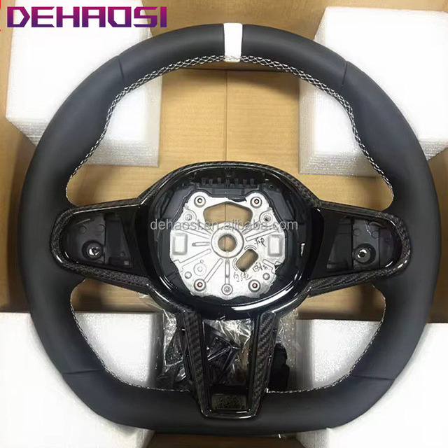 Old Upgrade New 2025 M4 Carbon Fiber Steering Wheel for BMW G30 G20 G22 G26 G01 G05 G06 G07 G87 G80 G82 G81 F90 F95 F96 F40 F44