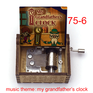 กล่องดนตรีไม้ลายการ์ตูนอะนิเมะชิบิมารุโกะจัง นาฬิกาของคุณปู่ ของขวัญไม่ซ้ำใคร ของขวัญส่วนตัว ของขวัญที่ดีที่สุดสำหรับคู่รักและเด็ก - Product Image 5