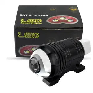 The new style Motorcycle LED light super concentrated light with near and far flash U1 laser gun shooting lamp external lamp