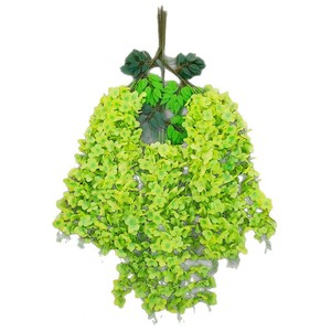 Fleurs artificielles de glycine, haute densité, vigne décorative violette suspendue en plastique, pour décoration de mariage - Product Image 5