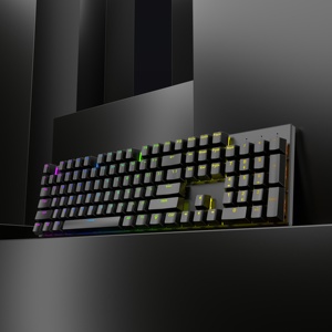 New OEM Customizable Spanish Arabic French 104 Keys Led Gaming Keyboard Office Computer Laptop Black Switch Mechanical 104 Keys - Product Image 4