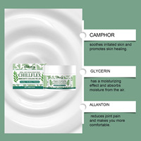 Crème Herbal Apaisante SOUTH MOON Chillflex pour Soulager les Douleurs et la Raideur Musculaire – Meilleure Vente Personnalisée