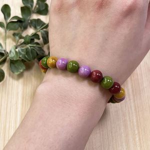 Bracelet en pierre naturelle, perles de verre colorées, énergie Reiki, exportateur expérimenté de qualité supérieure, inspection par un tiers - Product Image 4
