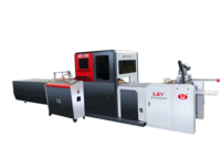 Machine de positionnement visuel CCD à boîte rigide pour la fabrication de boîtes-cadeaux de haute qualité