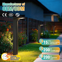 Lámpara Solar LED para Jardín, Exterior, Impermeable IP65, 5W, Panel Solar Monocristalino, Temperatura de Color 3000/6500K, Iluminación Nocturna Continua, Precio Bajo