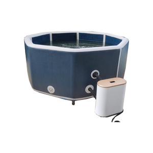 Piscina Familiar Prefabricada <span class=keywords><strong>de</strong></span> PVC, Redonda, Inflable, Azul Claro, Sobre el Suelo, Fácil <span class=keywords><strong>de</strong></span> Instalar - Product Image 4