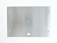 Carte de circuit imprimé LED rectangulaire personnalisée en aluminium MCPCB à une face pour éclairage de panneaux LED, service OEM