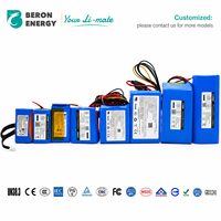 Pack de batteries lithium-ion personnalisé 3.7V 7.4V 10.8V 11.1V 12V 14.8V 18V 24V 18650 21700 Li-Ion rechargeable