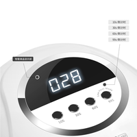 Lámpara de Uñas UV LED Profesional SUN X20 MAX de 320W de Alta Potencia, 72 LED UV, Secador de Luz UV para Hogar y Salón