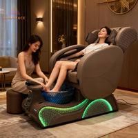 LEXUSPACE Nouveau design de luxe, fauteuil de pédicure super confortable pour salon de manucure