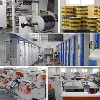 Étiquettes autocollantes entièrement personnalisées, 1000 pièces, fraisées avec film pour bouteille, détergent, lessive et liquide