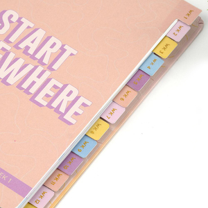 สมุดบันทึกตัวอย่าง<span class=keywords><strong>ฟรี</strong></span> สมุดวางแผนรายสัปดาห์แบบปกแข็ง สมุดจดบันทึกประจำวัน รายสัปดาห์ รายเดือน สมุดวางแผนและสมุดบันทึกแบบกำหนดเอง - Product Image 2