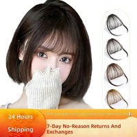 Faux franges fines pour femme, style mini et effet air, Origine Zhejiang