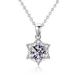 Rarity Cubic Zirconia Necklace 925 Sterling Ssilver Popular Product Bulk Fashion Jewelry Fashion Jewelry for women