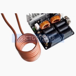 1000W ZVS highfrequency induction heating machine quenching intermediate frequency furnaceThis induction heating <strong>circuit</strong> uses a - Product Image 1