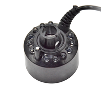 Tête d'atomiseur mini humidificateur à ultrasons DC24V, générateur de brume, nébuliseur 12 têtes pour fontaine d'eau et bassin