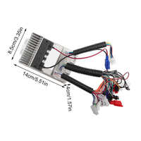 Contrôleur de vitesse sans balais pour vélo électrique, 36 48 60 72V 500 1000W, 3 modes, onde sinusoïdale