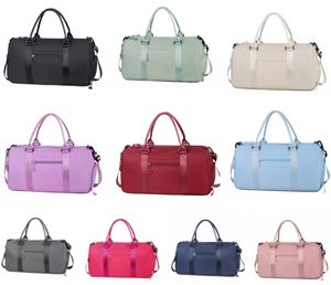 Nueva Bolsa de Gimnasio Deportiva de Gran Capacidad, Bolsa de Viaje de Poliéster Impermeable, Bolsa de Entrenamiento Rosa para Mujer, 10 Colores - Product Image 2