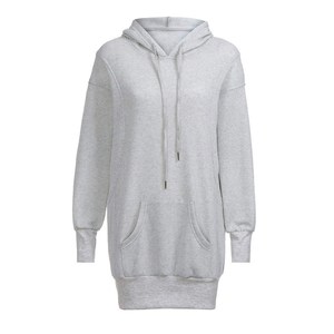 <span class=keywords><strong>Sudadera</strong></span> con capucha personalizada para <span class=keywords><strong>mujer</strong></span>, <span class=keywords><strong>de</strong></span> cuello alto <span class=keywords><strong>Sudadera</strong></span> con capucha, <span class=keywords><strong>sudadera</strong></span> fija, pulóver, Tops ajustados con bolsillo <span class=keywords><strong>de</strong></span> parche, vestido con capucha - Product Image 4