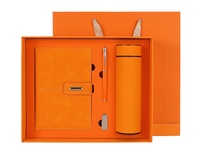 Carnet de notes en cuir Pu coffret cadeau d'entreprise A5 Journal articles de cadeaux d'affaires promotionnels en gros cahier avec stylo