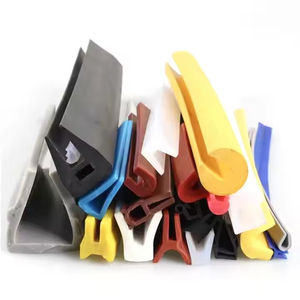 Guarnizione in gomma siliconica flessibile impermeabile di alta qualità a forma di E/<span class=keywords><strong>P</strong></span>/<span class=keywords><strong>H</strong></span>/<span class=keywords><strong>U</strong></span>/T per porte e finestre - Product Image 1