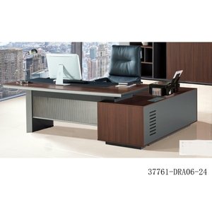 Escritorio de Oficina de Madera de Grado Comercial, Premium y Minimalista, 37761-DRA06-24 - Product Image 1