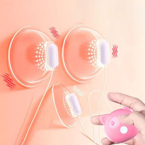 Juguete Sexual Vibrador de Masaje de Senos con 10 Frecuencias, USB, para Mujeres, Estimulador de Pezones, Succión de Pezones - Product Image 1