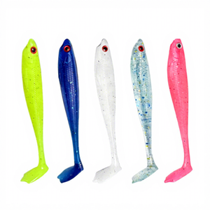 <span class=keywords><strong>Leurre</strong></span> Bionique Souple en PVC en Forme de Pied de Canard à Queue en T pour la Pêche en Eau Salée et Eau Douce Sans Hameçons – Vente en Gros - Product Image 1