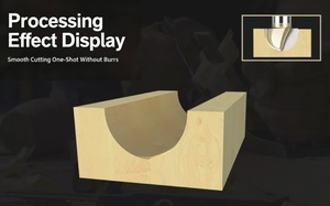 Outil <span class=keywords><strong>de</strong></span> coupe <span class=keywords><strong>à</strong></span> fond rond pour le travail du bois, machine <span class=keywords><strong>à</strong></span> rainurer, machine <span class=keywords><strong>à</strong></span> sculpter, <span class=keywords><strong>fraise</strong></span> semi-circulaire, <span class=keywords><strong>fraise</strong></span> en acier au tungstène - Product Image 6