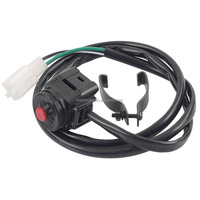 Interruptor Universal de Encendido/Apagado para Motocicletas ATV de 50-300cc, Doble Propósito, Todoterreno, con Botón de Parada, Accesorios para Motocicletas