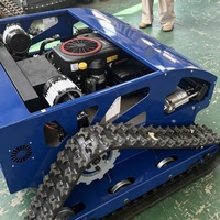 Pemotong Rumput Otomatis 2-tak Kelas Industri SDLOT Bersertifikasi CE EPA EURO5 Robot Pemotong Rumput Berpenggerak Sendiri