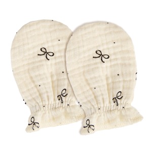 Guanti antiscivolo per neonati 100% cotone lavabili con stampa di cartoni animati, semplici guanti per neonati da 0 a 6 mesi, quattro stagioni - Product Image 6