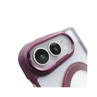 Casing Ponsel Lipat 18 DUO Warna Merah Ceri Baru, Kompatibel Lintas Negara, dengan Stand Putar 360 Derajat, Tombol Logam, Bahan PC
