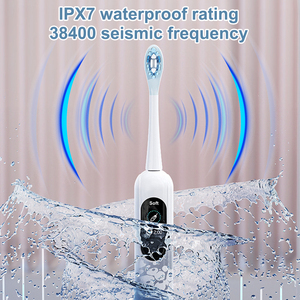 Cepillo de Dientes Eléctrico Inteligente con Logotipo Personalizado, Pantalla LED, Nuevo Cepillo de Dientes Eléctrico Inteligente Personalizable <span class=keywords><strong>para</strong></span> Adultos, IPX7, 4 Modos, OEM - Product Image 3