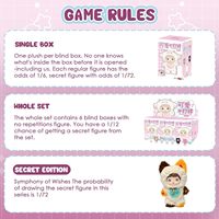 Kotak Misteri Koleksi Nommi Forever Cute Asli, Boneka Plush Blind Box, Mainan Boneka Isi, Hadiah Kejutan, Boneka Plush Koleksi