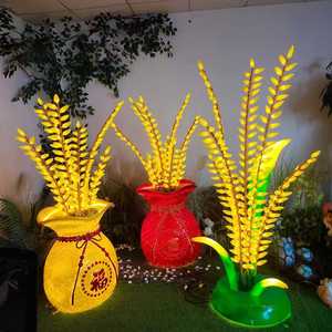 Lumières décoratives colorées en forme de sacs porte-bonheur pour parcs et paysages extérieurs, pour festivals et éclairage événementiel - Product Image 1