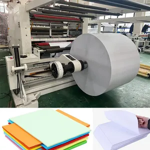 Fábrica chinesa A4 Paper Manufacturing Machine semi automática a4 papel máquina de corte a laser