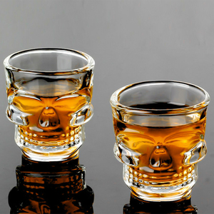 कस्टम स्प्रे रंग ग्लास छोटे स्किल्स शूट ग्लास शराब कप स्मारिका मिनी वाइन कप - Product Image 5