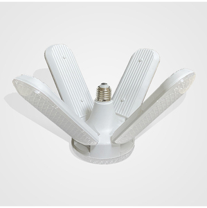 Modern LED <b>Ceiling</b> Fan 5 Blades Plastic Body <b>Remote</b> <b>Control</b> 5-Speed DC Motor Warm White <b>Light</b> Flush Mount Living Room Use CRI 90 - Product Image 4
