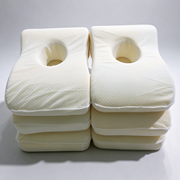 Coussin en éponge souple personnalisé OEM ODM avec design à trous ronds, coussin de soutien en mousse épaisse pour chaise de bureau, siège de voiture, siège respirant