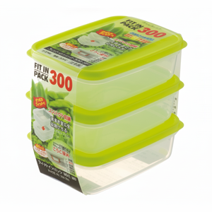 Contenitore e conservazione per alimenti verdi 300 3P - Product Image 1