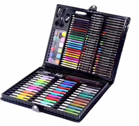150 pièces école enfants dessin art papeterie aquarelles crayons crayons de couleur art ensembles peinture ensemble pour enfants peinture