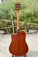 Aiersi Brand Wholesale Price 41 Inch String Instrument Cutaway Spruce Mahogany Body Dreadnought OMBody Acoustic Guitar
