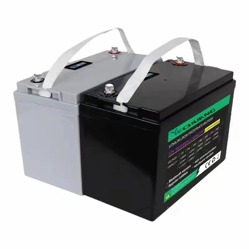 Lifepo4-sistema de almacenamiento de energía de emergencia, batería de iones de litio de 12V, 24V, 100Ah, 150Ah, 200Ah, 400Ah