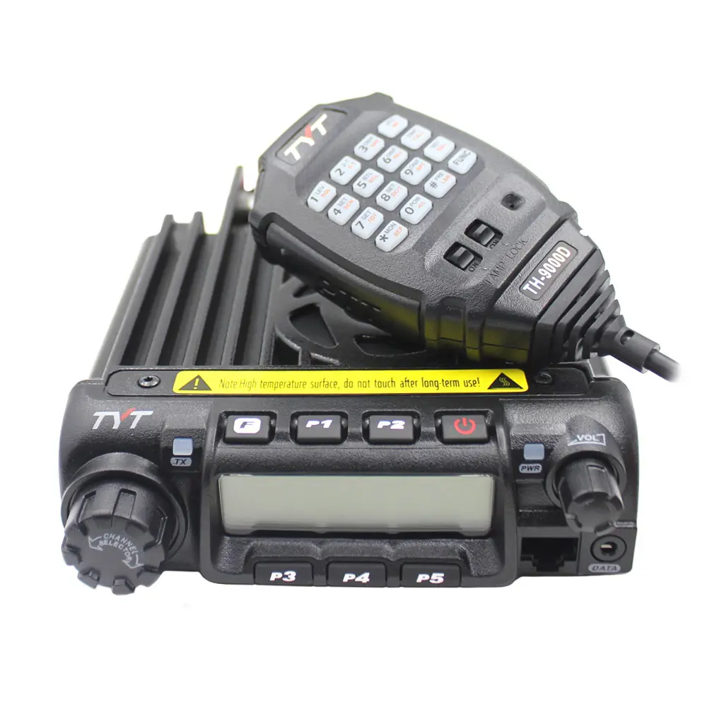 Tyt TH-9000D Enkele Band 144/220/430Mhz Professionele Transceiver Vrachtwagen Mobiele Radio Met Usb Programmering Kabel Th9000d