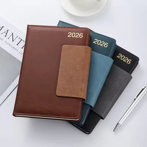 Agenda 2026 A5 Planner Una Pagina al Giorno Taccuino Personalizzabile con Logo Stampato Copertina in Pelle PU - Product Image 1