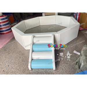 <span class=keywords><strong>Piscine</strong></span> à balles avec <span class=keywords><strong>toboggan</strong></span>, aire de jeux souple pour bébé - Product Image 3