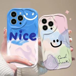 เคสโทรศัพท์มือถือ TPU ขอบคลื่นพิมพ์ลายรูปไอศครีมที่ดีสำหรับ <span class=keywords><strong>iPhone</strong></span> 7 8 x XR XS 11 12 13 14 15 16 17 PRO MAX - Product Image 1