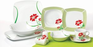 Set di stoviglie in <span class=keywords><strong>porcellana</strong></span> da 47 pezzi/<span class=keywords><strong>servizio</strong></span> di ceramica per 8 - Product Image 4